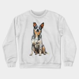 Australian Stumpy Tail Cattle Dog Crewneck Sweatshirt